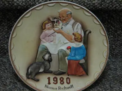 Norman Rockwell's Collector Plate, The Toymaker, View more