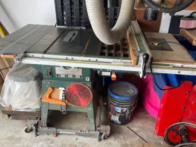 10” table saw, View more