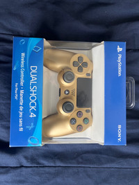 PS4 Controller Gold