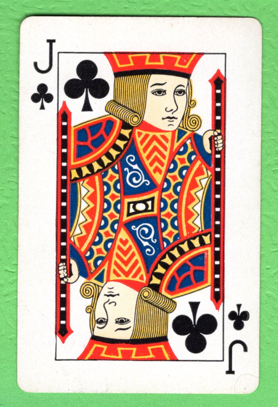 1953 Brown & Bigelow Babe Ruth Original Vintage Playing Card RED dans Art et objets de collection  à Thetford Mines - Image 2