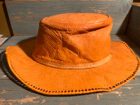 Outback handmade Leather Hat -NEW