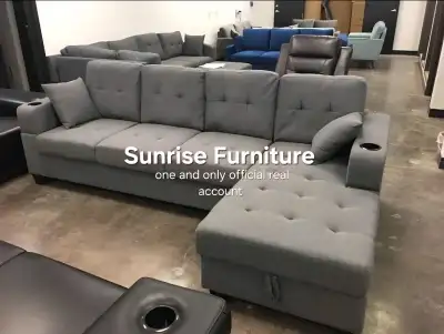 4 Seater Sectional Couch L Shape Sofa, View more
