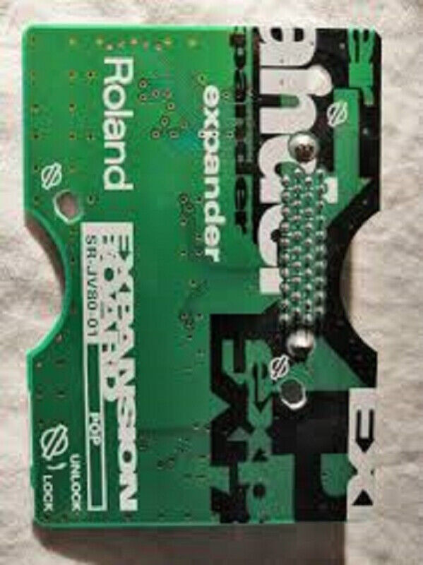 Used, Roland SR-JV80-01 Pop Expansion Board for sale  