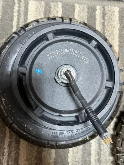 Brand new - never used. Sent to me under warranty, when I requested a new tire. They sent me the ent...