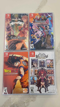 Nintendo Switch Games Brand New Sealed $35 Each