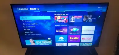 SMART TV 43" HISENSE UHD 4K ULTRAHD HDR+, View more