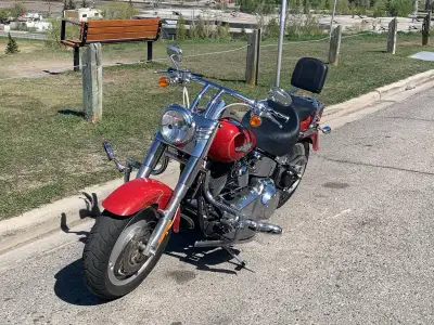 This bike is virtually new - low mileage and excellent condition. Limited edition fire engine red pa...