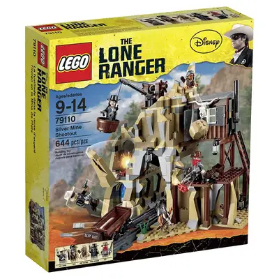 New LEGO The Lone Ranger Silver Mine Shootout 79110, View more
