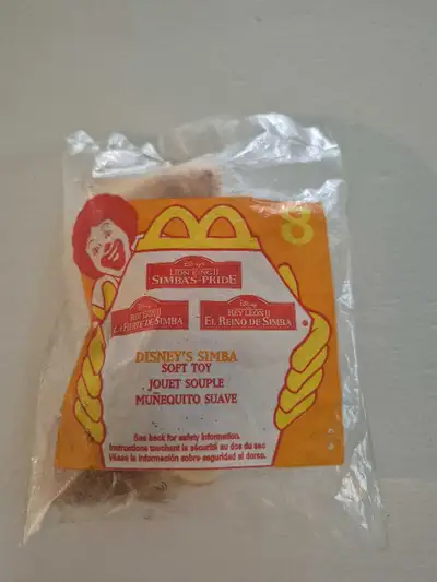 McDonalds Disney Simba Toy, View more