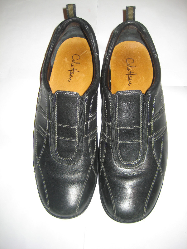 Cole Haan Black Leather Casual Slip On Loafers Men Size 11 M in Other in Oakville / Halton Region - Image 2