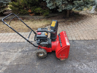 22" Yard machines Snowblower for sale great deal in Markham