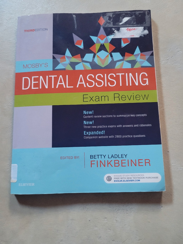 Mosby's Dental Assisting Exam Review 3rd Edition  in Textbooks in Barrie