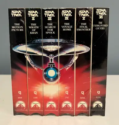 Star Trek VHS Movie Set (Sealed), View more