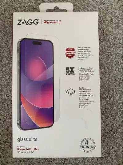 iPhone 14 Pro Max Invisible Shield Glass Elite Screen Protector, View more