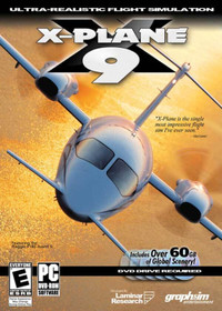 X-Plane 9 PC Game Flight Simulator with Logitech Extreme 3d Pro