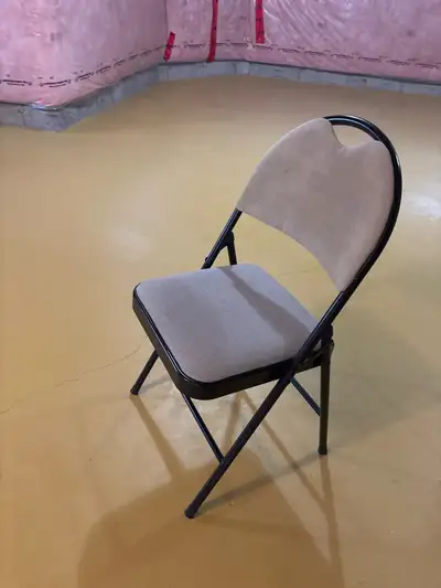 folding padded chairs 4 of them, View more