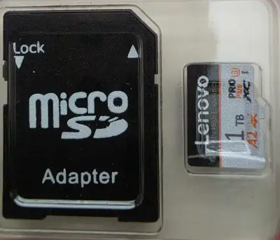 Lenovo 1TB MicroSD Memory Card with Adapter, View more
