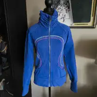 Lululemon Scuba Sweater Blue Jacket Medium 6 8 