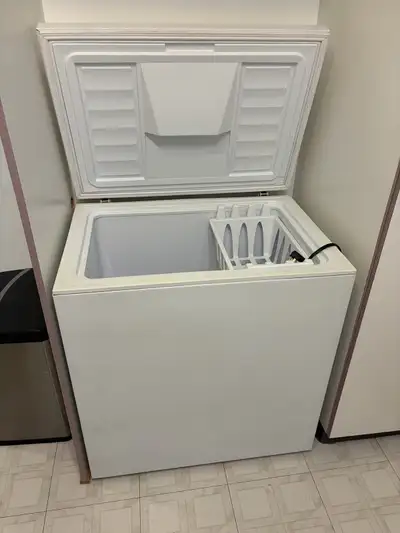 31.5 w x 35 t x 23.5” d Works good, moving must sell before the end of March.