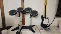 Wii rockband set