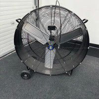 36” Drum Fan as new condition