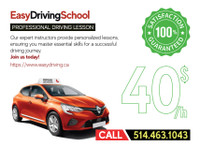 Easy Driving School - 514-463-1043