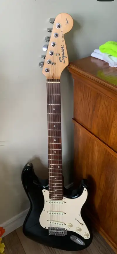 Fender Squire Strat Electric Guitar 50th Anniversary, View more