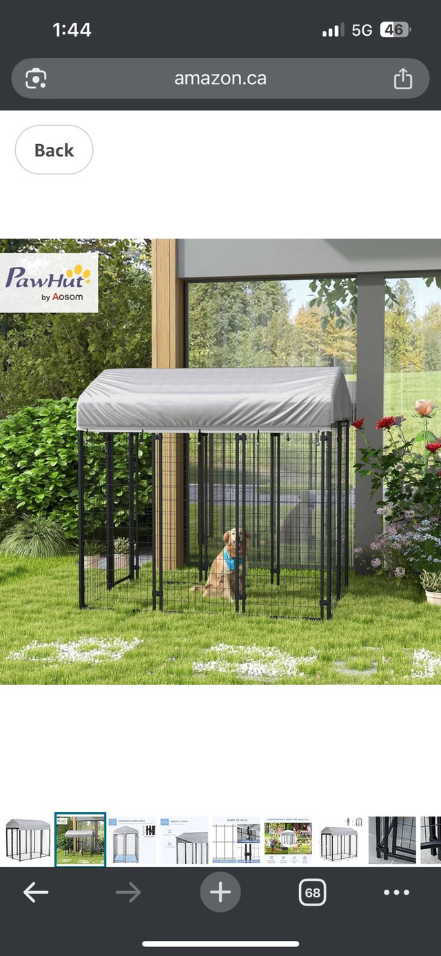 animal dog cage kennel  cage a chien animaux dans Accessoires  à Laurentides - Image 3