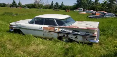 The 59 Impala is the most iconic finned car, The rear fins and the cat-eye tail lights are the most...