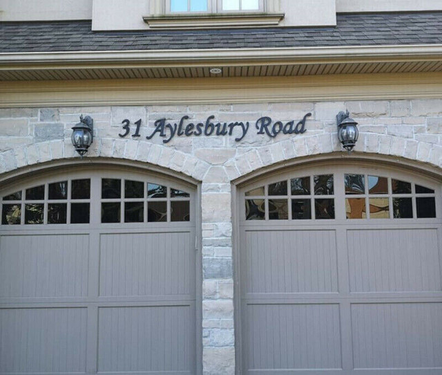 Custom Script House Letter Address Kitchener / Waterloo in Outdoor Décor in Kitchener / Waterloo - Image 4