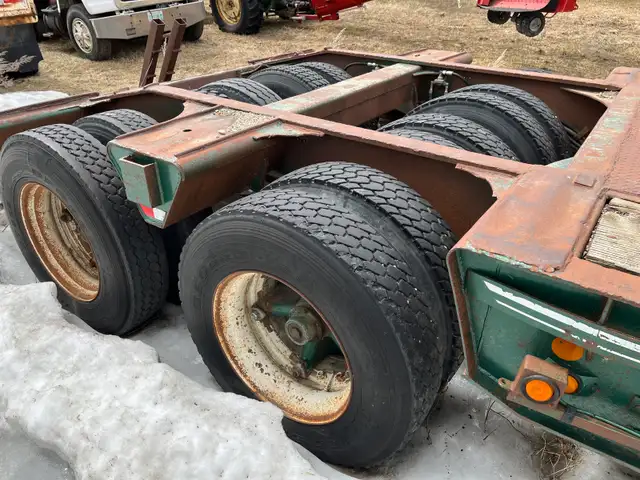 10ft x 24ft 16 Wheel Lowbed with converter dolly  in Heavy Equipment in Saskatoon - Image 8