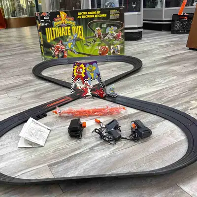 AFX HO Slot Car Set #9704  Mighty Morphin Power Rangers, View more
