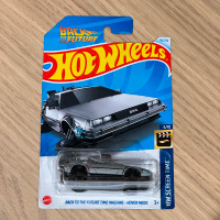 Hot Wheels Back to the Future Time Machine DMC - Hover Mode New