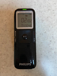 Philips Voice Tracer Digital Recorder LFH0632 1GB Storage
