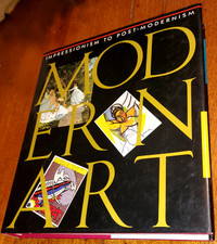 Modern Art Impressionism Post Modernism HCDJ Unused Book