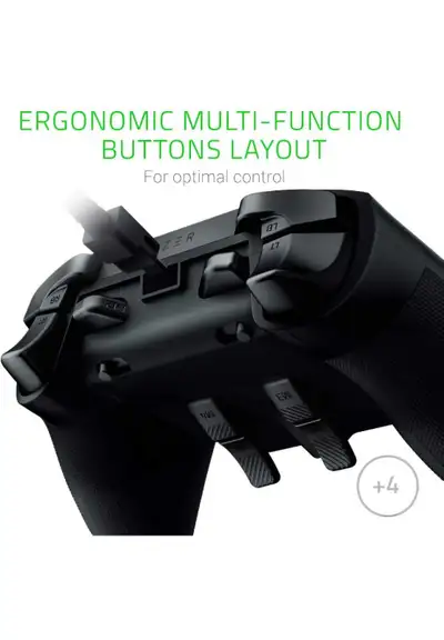 Razer Wolverine Ultimate: 6 Remappable Multi-function Buttons., View more