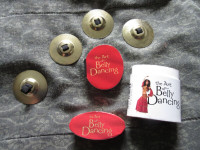 Belly dancing finger clappers, instruction booklet, Pick up only