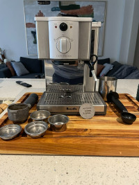 Breville - Cafe Roma w/ Normcore Puck Screen & Accesories