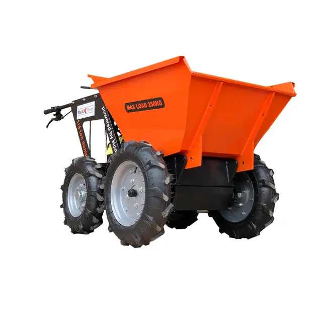 Ducar 6.5hp Power Wheelbarrow 4X4 Chain Drive Mini Dumper in Power Tools in Mississauga / Peel Region - Image 5