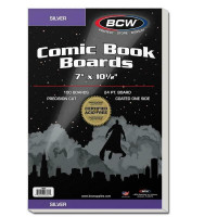 BCW COMIC … SILVER AGE … 100 BACKING BOARDS … 100/100 COMBO $40