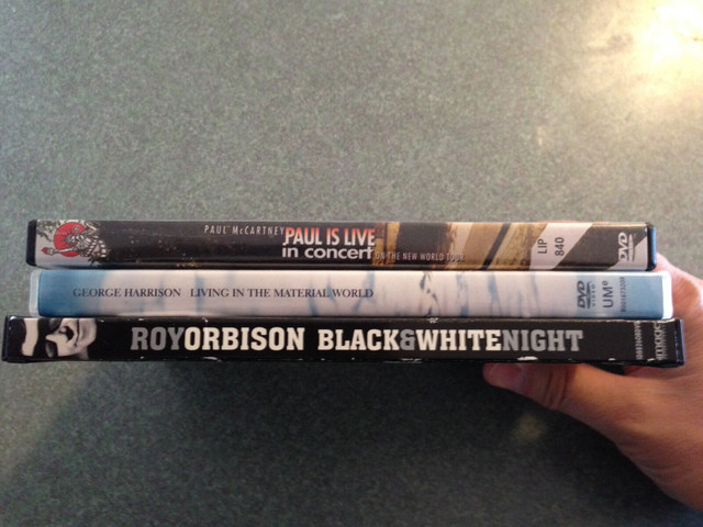 Paul McCartney George Harrison Beatles Roy Orbison DVDs EUC in CDs, DVDs & Blu-ray in Calgary - Image 3