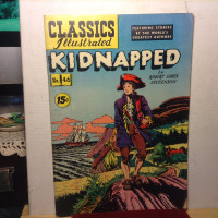 CLASSICS ILLUSTRATED Comic No.46 KIDNAPPED R.L. Stevenson