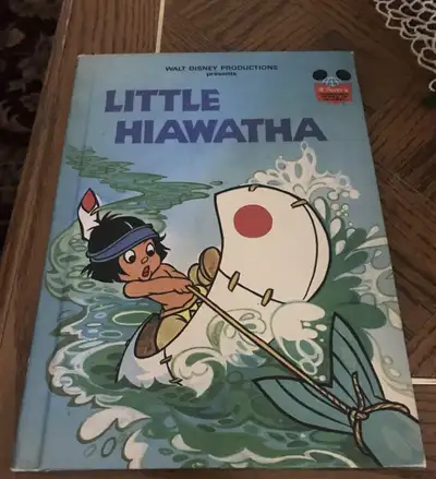 Vintage 1978 Walt Disneys Little Hiawatha HC, Children’s Book, View more