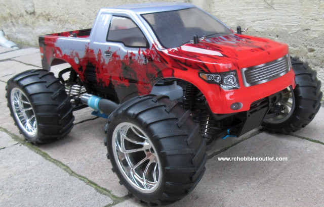 New Nitro Gas RC Truck 3.0cc Engine 4WD 2.4G Fast RC in Hobbies & Crafts in Regina - Image 2