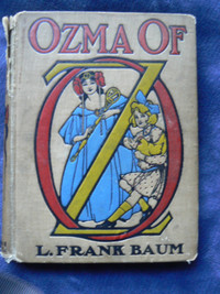 Antique Book /Ozma of Oz hardcover book