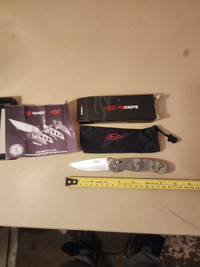 New F3 FB727S-CA Folding Lock Blade Knife by Ganzo