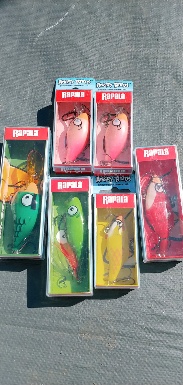 Rapala Angry Birds Lures in Fishing, Camping & Outdoors in Norfolk County