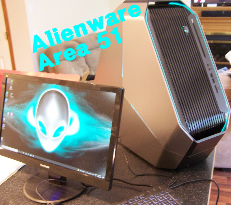 Alienware Area 51 Triad Case Desktop Gamer-Creator for sale  
