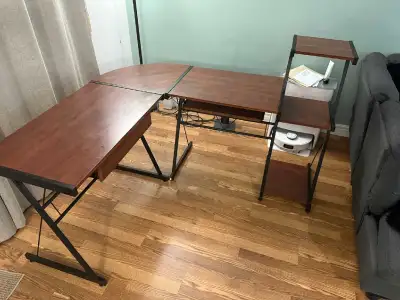 L-shaped Desk, View more