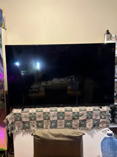 65” Sanyo 4K Roku Smart TV (NEEDS NEW DIGITIZER), View more